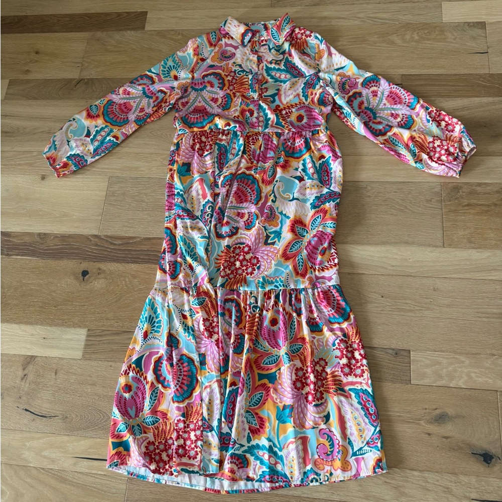 Cynthia Rowley Multicolor Floral Dress